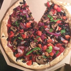 Pizza Hut - This pizza was super delicious. I recommend ordering from this Pizza Hut. :)