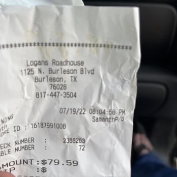 Logan's Roadhouse - Steakhouses Near Me - Burleson, Texas