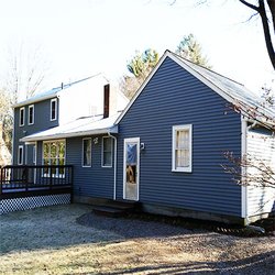 Jancon Exteriors - Mastic Carvedwood Vinyl Siding in "English Wedgewood" & PVC trim