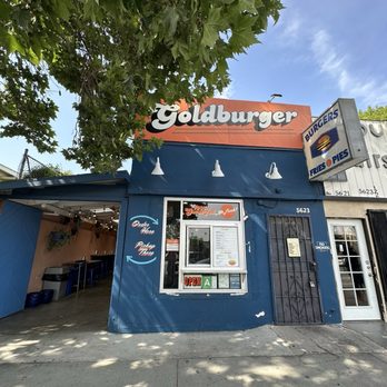 Goldburger - Facade and order window - Burgers Near Me - Los Angeles, California Goldburger - Facade and order window - Burgers Near Me - Los Angeles, California