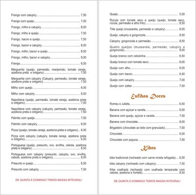 Menu photo 1 Saad Disk Esfihas Centro, SP