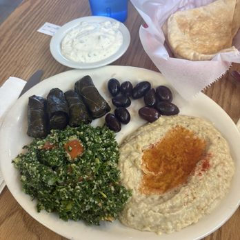Haji-Baba - Vegetarian Combination - Middle Eastern Near Me - Tempe, Arizona