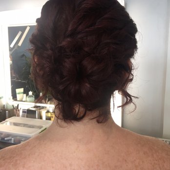 Posh Salon - Wedding hair by Briana she did a great job - Hair Salons Near Me - Williamsburg, Virginia