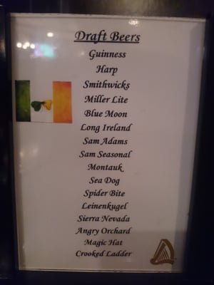 Menu photo 2 Buckley's Irish Pub Center Moriches, NY Menu photo 2 Buckley's Irish Pub Center Moriches, NY