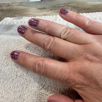Lush Nails and Spa - Manicure done with normal polish - Nail Salons Near Me - Hickory, North Carolina Lush Nails and Spa - Manicure done with normal polish - Nail Salons Near Me - Hickory, North Carolina