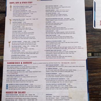 Red's Ice House - Menu - Seafood Near Me - Mount Pleasant, South Carolina Red's Ice House - Menu - Seafood Near Me - Mount Pleasant, South Carolina