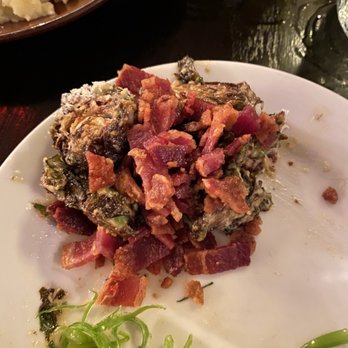 Stone Creek Bistro - Fantastic Brussels sprouts. (I had to get the bacon on the side for my friend or it would've been fried with the sprouts). - New American Near Me - Blue Jay, California Stone Creek Bistro - Fantastic Brussels sprouts. (I had to get the bacon on the side for my friend or it would've been fried with the sprouts). - New American Near Me - Blue Jay, California