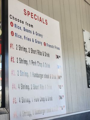 Menu photo 1 Johnny's Shrimp Boat Whittier, CA