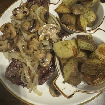 La Oficina - 16 oz. Ribeye wtih double House Baked Potatoes - Steakhouses Near Me - Chesapeake, Virginia