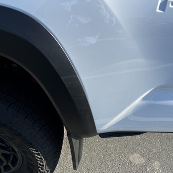 Surf Thru Express Car Wash - Scratches all wheel moldings - Car Wash Near Me - Clovis, California