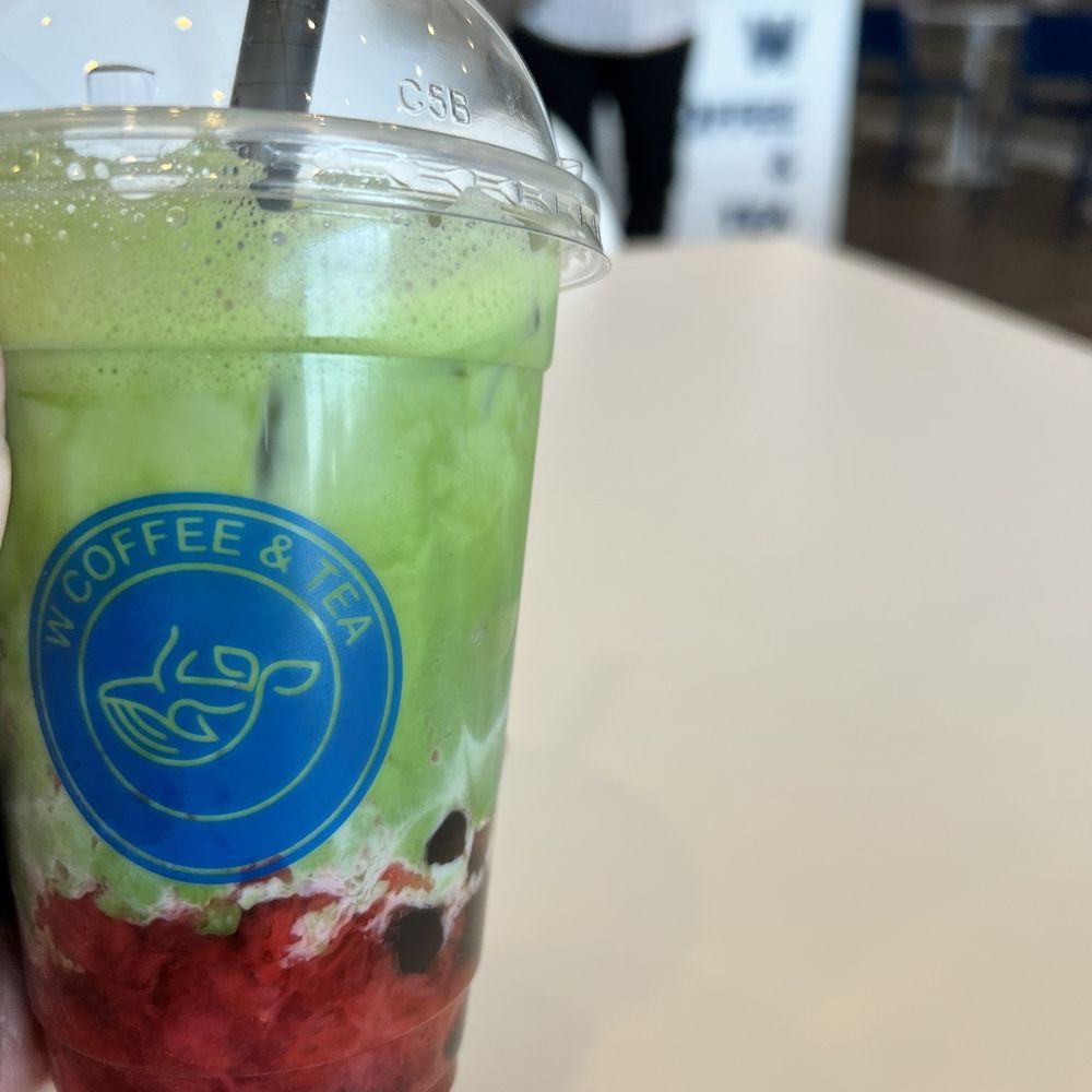 W Coffee & Tea - Matcha strawberry latte - Patisserie/Cake Shop Near Me - Niles, Illinois W Coffee & Tea - Matcha strawberry latte - Patisserie/Cake Shop Near Me - Niles, Illinois