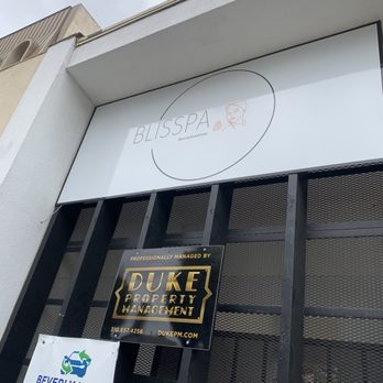 Bliss Spa - Sign on the building - Day Spas Near Me - Los Angeles, California Bliss Spa - Sign on the building - Day Spas Near Me - Los Angeles, California