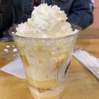 Timeless Tea Dessert Cafe - Issaquah - Mango cream cup cake - Bubble Tea Near Me - Issaquah, Washington