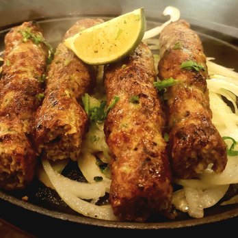 Naan Curry Grill - Chicken Seekh Kebab - Greek Near Me - Centennial, Colorado Naan Curry Grill - Chicken Seekh Kebab - Greek Near Me - Centennial, Colorado