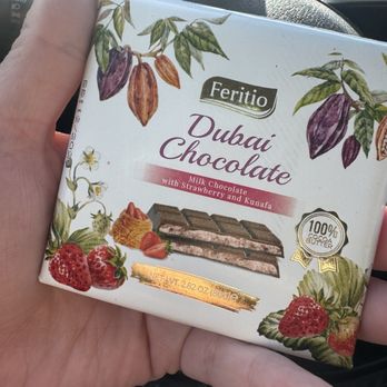 Oasis Market And Liquor - Strawberry dubai chocolate was delicious - Grocery Near Me - Redlands, California Oasis Market And Liquor - Strawberry dubai chocolate was delicious - Grocery Near Me - Redlands, California