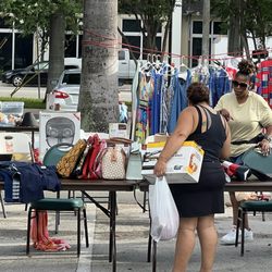 E Pat Larkins Community Center - Nana's Closet sale.