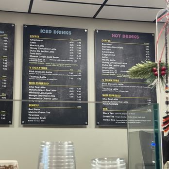 Cafe V - Menu - Coffee & Tea Near Me - Annandale, Virginia