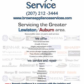 Brown's Appliance Service - Appliances & Repair Near Me Brown's Appliance Service - Appliances & Repair Near Me