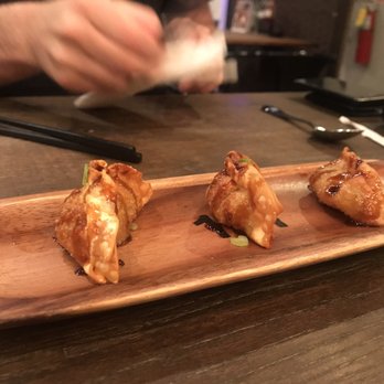KITCHEN 121 - Free pork dumpling appetizer - Sushi Bars Near Me - Duluth, Georgia