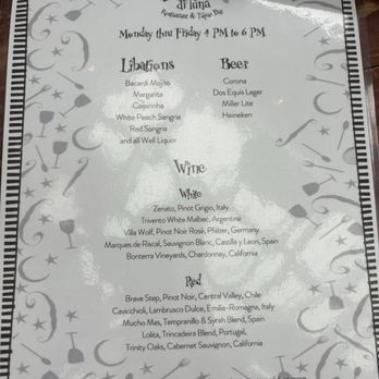Eclipse di Luna - Buckhead - Happy hour menu - Tapas Bars Near Me - Atlanta, Georgia