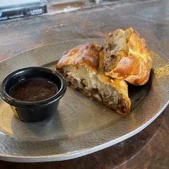 Cornish Pasty - Bangers and mash pasty - British Near Me - Las Vegas, Nevada Cornish Pasty - Bangers and mash pasty - British Near Me - Las Vegas, Nevada