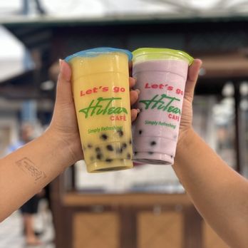 HiTEA Cafe - Mango tango and taro coconut - Bubble Tea Near Me - Honolulu, Hawaii HiTEA Cafe - Mango tango and taro coconut - Bubble Tea Near Me - Honolulu, Hawaii
