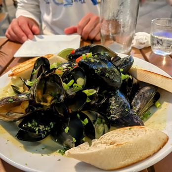 Next Door Beach Bistro - Mussels with Thai flavour - Seafood Near Me - Flagler Beach, Florida Next Door Beach Bistro - Mussels with Thai flavour - Seafood Near Me - Flagler Beach, Florida