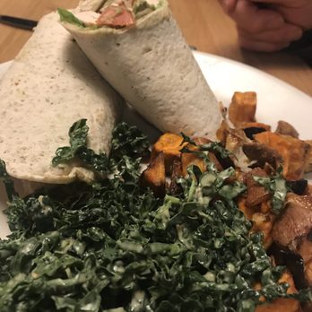 True Food Kitchen - Chicken wrap. It is a cold wrap. - New American Near Me - Denver, Colorado True Food Kitchen - Chicken wrap. It is a cold wrap. - New American Near Me - Denver, Colorado