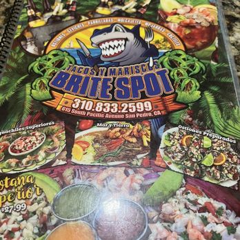 Brite Spot Mexican Restaurant - Menu - Mexican Near Me - San Pedro, California