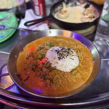 Itaewon Pocha - Cream spicy ramen - Gastropubs Near Me - New York, New York