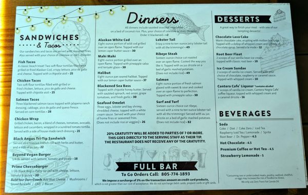 Menu photo 7 Fin's Seafood Restaurant Grover Beach, CA Menu photo 7 Fin's Seafood Restaurant Grover Beach, CA