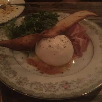 Bunbury - Burrata with Prosciutto. - Argentine Near Me - Miami, Florida