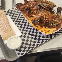 Sparta - 2 piece chicken with fries and tzatziki