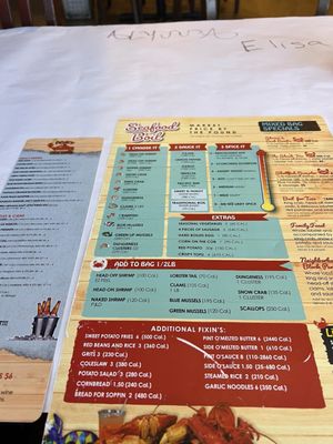 Menu photo 4 Angry Crab Shack Goodyear, AZ