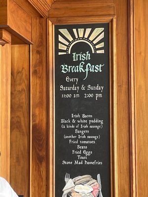 Menu photo 1 Stone Mad Pub Cleveland, OH