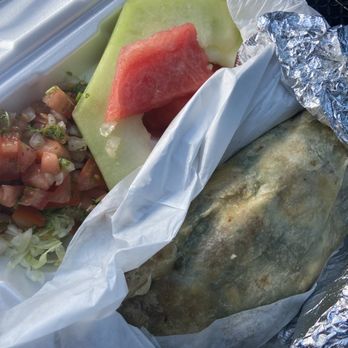 El Tio Alex Mexican Restaurant - Spinach and cheese breakfast burrito - Mexican Near Me - Ontario CA, California