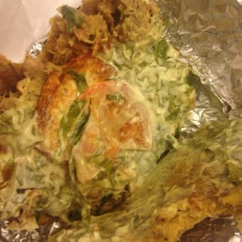 Tu Cachapa - Inside of the pernil patacone that tasted like tuna. - Venezuelan Near Me - New York, New York Tu Cachapa - Inside of the pernil patacone that tasted like tuna. - Venezuelan Near Me - New York, New York