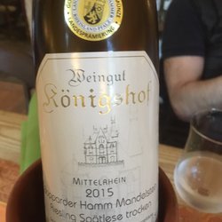 Weinstube Fondel's Mühle - Wein-Empfehlung