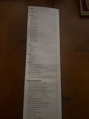 Menu photo 8 Yard Bar & Grill Ventura, CA Menu photo 8 Yard Bar & Grill Ventura, CA