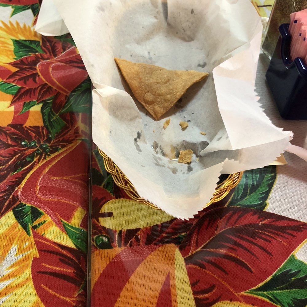 Los Nortenos Mexican Restaurant - Chip basket kind of small - Mexican Near Me - Harlingen, Texas