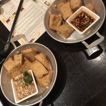 Rim Tanon - Fried Tofu appetizer - Thai Near Me - Houston, Texas Rim Tanon - Fried Tofu appetizer - Thai Near Me - Houston, Texas