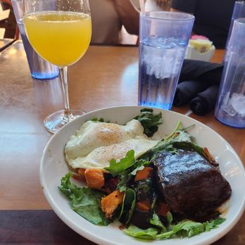 OHSO Brewery- Gilbert - Short Rib Brunch-eggs, short ribs, sweet potato and kale salad. - Breweries Near Me - Gilbert, Arizona