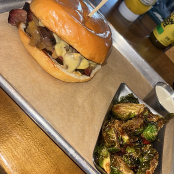 Maple Landing - Brisket melt - Barbeque Near Me - Dallas, Texas Maple Landing - Brisket melt - Barbeque Near Me - Dallas, Texas