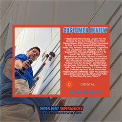 Dryer Vent Superheroes of Albuquerque - Customer review