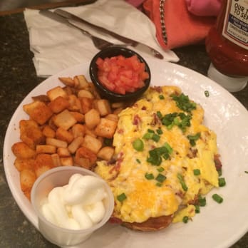 The Cracked Egg - Breakfast potato skins - Breakfast & Brunch Near Me - Henderson, Nevada The Cracked Egg - Breakfast potato skins - Breakfast & Brunch Near Me - Henderson, Nevada