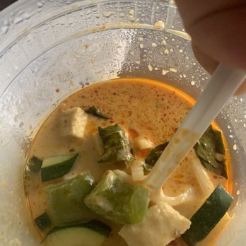 Ake's Thai Food - Tofu red curry med heat - Thai Near Me - Titusville, Florida Ake's Thai Food - Tofu red curry med heat - Thai Near Me - Titusville, Florida