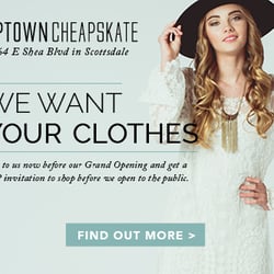 Uptown Cheapskate - Scottsdale - We buy Monday - Saturday 10am to 8pm and Sunday's 12pm - 5pm!!
