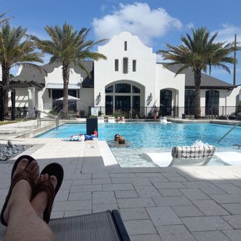 Brisa Luxury Apartments St. Augustine - Enjoying the pool at Brisa. - Apartments Near Me - St. Augustine, Florida