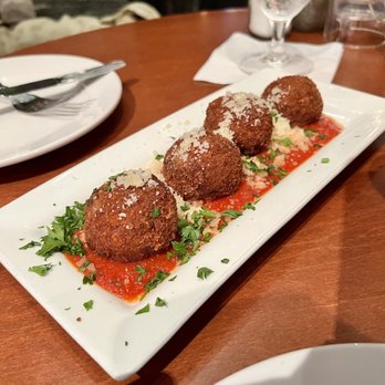 Copper Door - Crispy Tuscan Meatballs - New American Near Me - Bedford, New Hampshire Copper Door - Crispy Tuscan Meatballs - New American Near Me - Bedford, New Hampshire