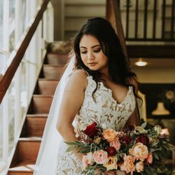 Bloom into Beauty - Eyelash extensions are perfect for bridal events, don't stress about any mascara running or false strip lashes falling off on your big day!